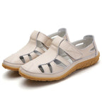 Sandales orthopédiques femme antidérapantes, dix coloris, abricot