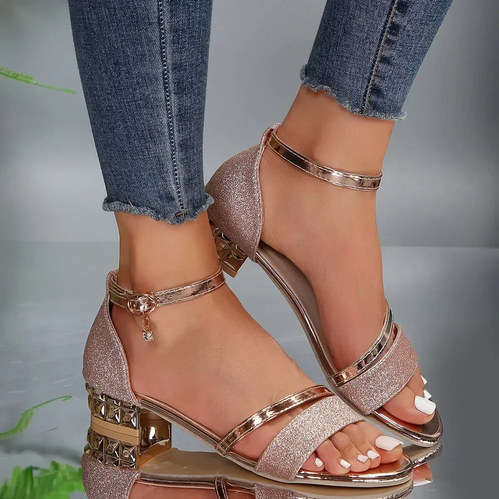 Sandales orthopédiques femme, talon ergonomique, quatre coloris