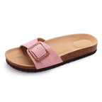 Sandales femme à boucle réglable, maintien de la voûte