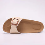 Sandales femme à boucle réglable, maintien de la voûte