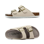 Sandales confortables mixtes à semelle ergonomique, du 35 au 45, blanc