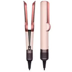 Sèche-cheveux lisseur 2 en 1, 1200 W, plusieurs températures, rose