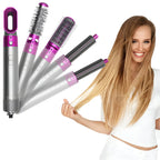 Sèche-cheveux multifonction 5 en 1, embouts interchangeables