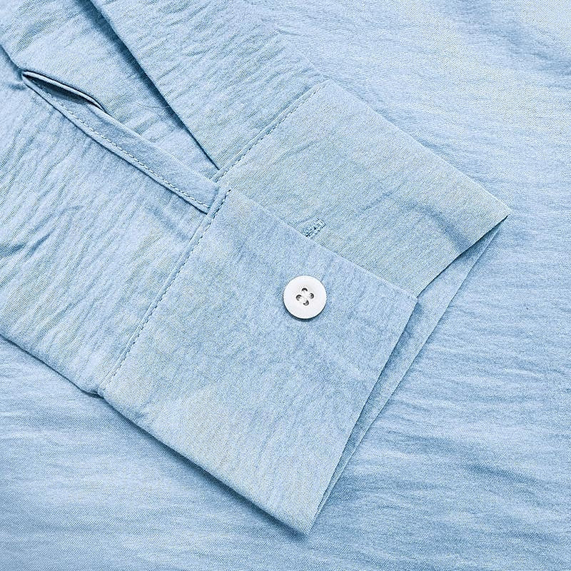 Chemise homme d'été, coupe décontractée, six coloris