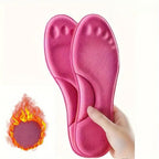 Semelles chauffantes pour l'hiver, du 35 au 46, deux coloris, rose