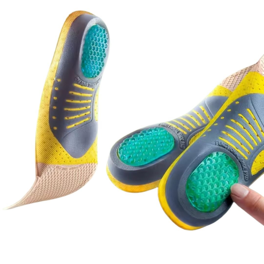 Semelles ergonomiques pour le talon, quatre tailles du 35 au 46