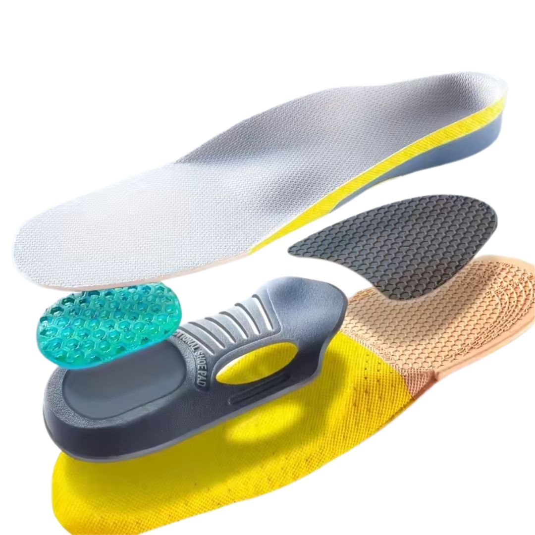 Semelles ergonomiques pour le talon, quatre tailles du 35 au 46