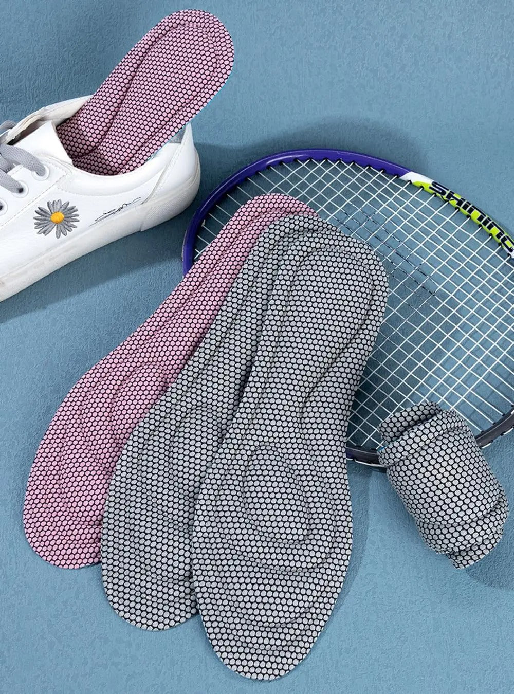 Semelles orthopédiques en mousse à mémoire de forme, découpables