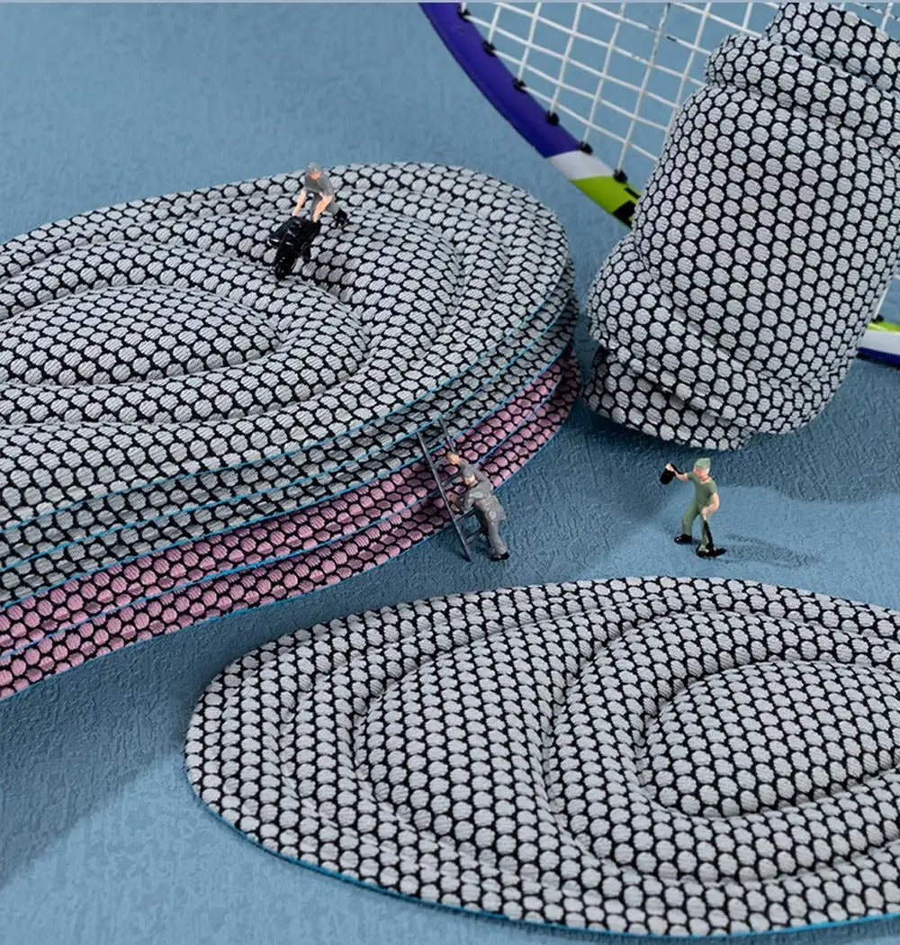 Semelles orthopédiques en mousse à mémoire de forme, découpables