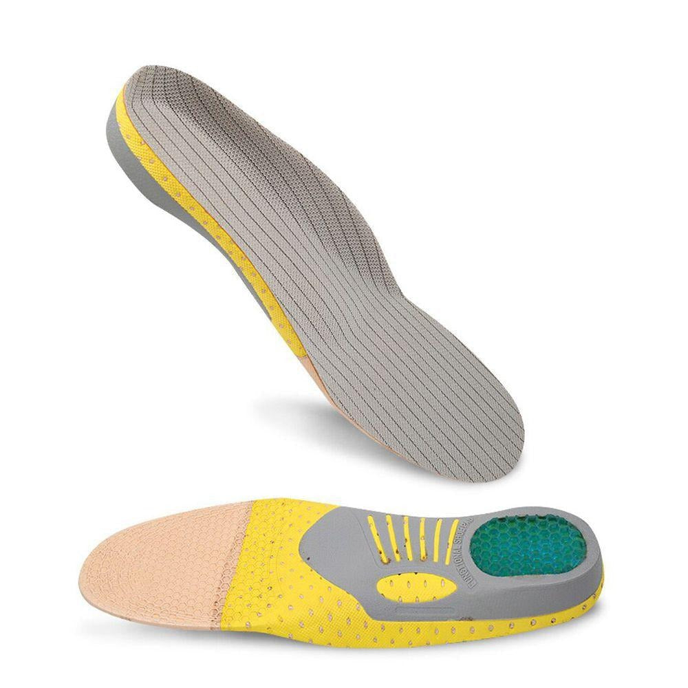 Semelles orthopédiques à talon en gel, tailles S et M