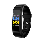 Montre connectée sénior, écran de 0,96 pouce, cinq coloris, noir