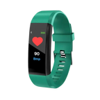 Montre connectée sénior, écran de 0,96 pouce, cinq coloris, vert