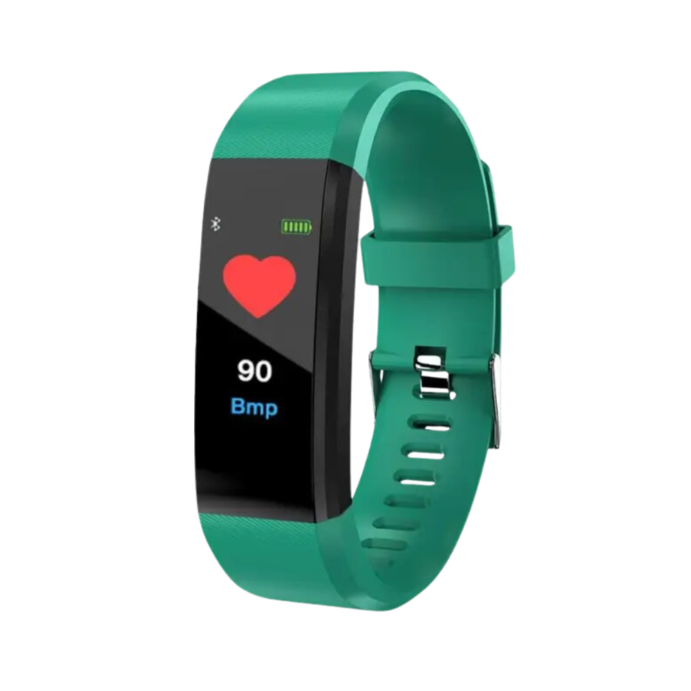 Montre connectée sénior, écran de 0,96 pouce, cinq coloris, vert