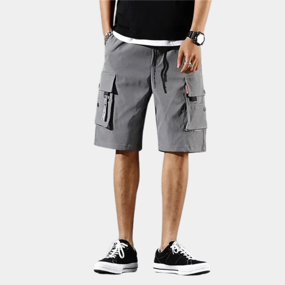 Short cargo homme à grandes poches, du M au 4XL