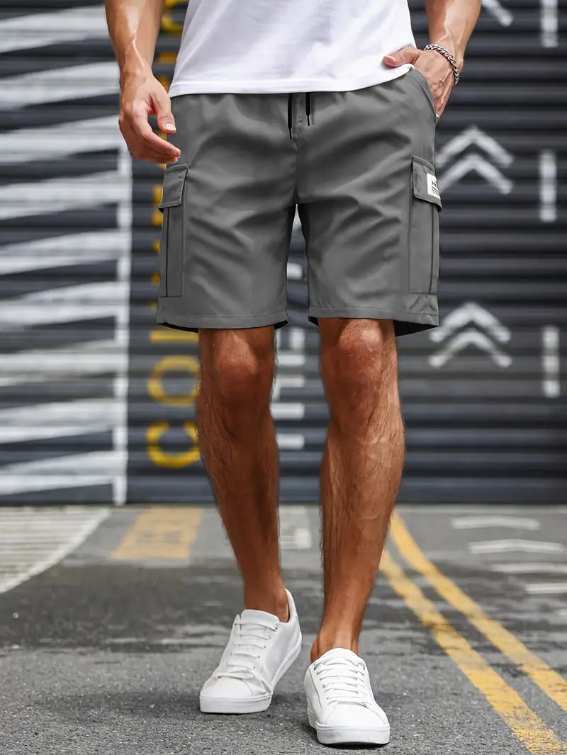 Short cargo homme à poches, cinq coloris, du XXS au 3XL