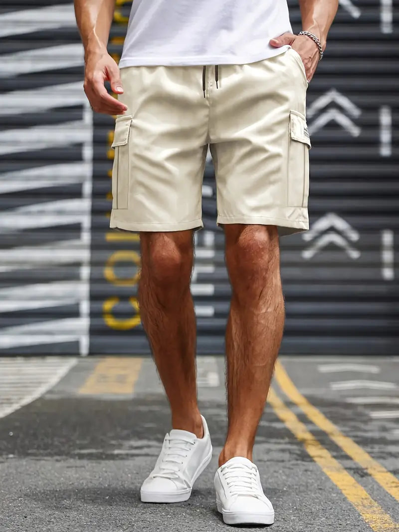 Short cargo homme à poches, cinq coloris, du XXS au 3XL