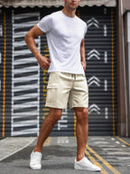 Short cargo homme à poches, cinq coloris, du XXS au 3XL