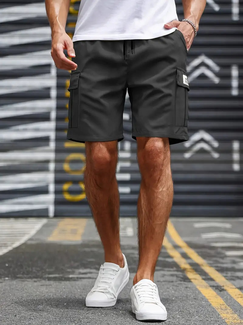 Short cargo homme à poches, cinq coloris, du XXS au 3XL