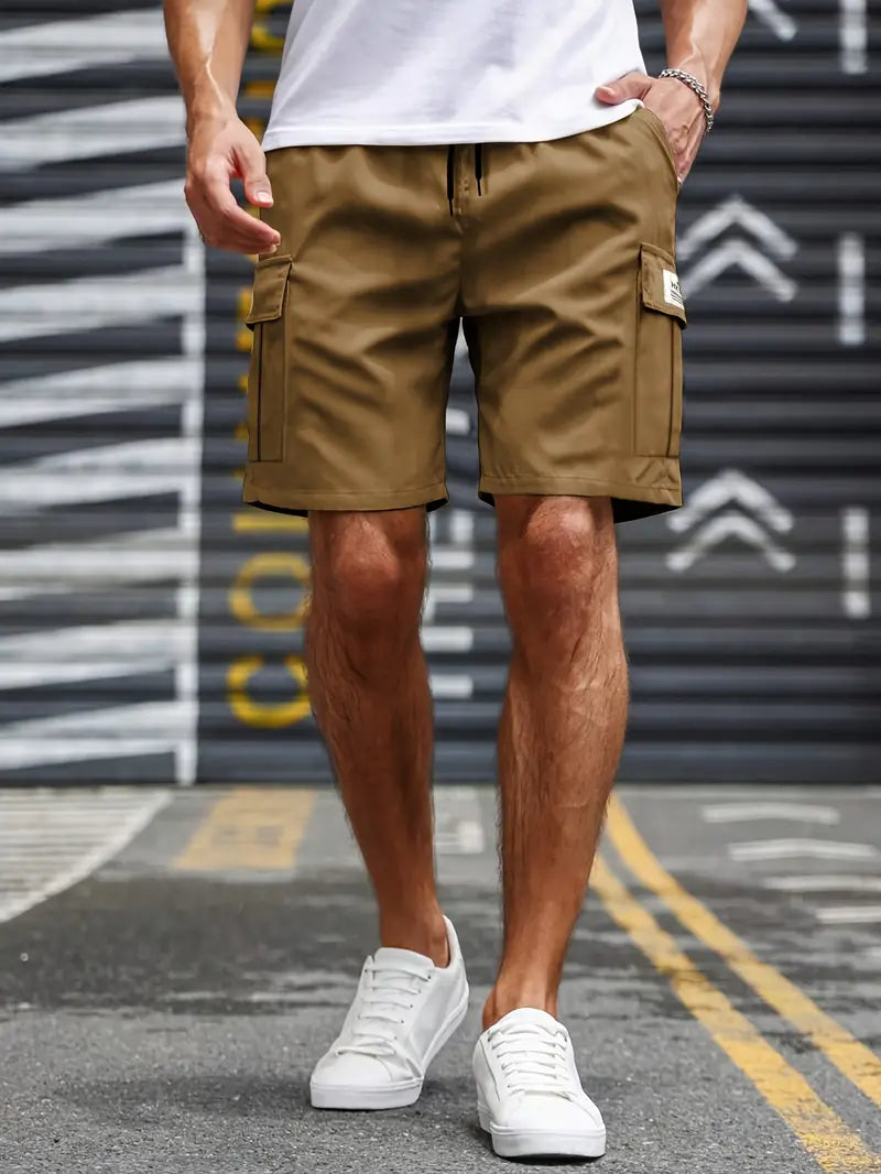 Short cargo homme à poches, cinq coloris, du XXS au 3XL