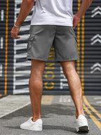 Short cargo homme à poches, cinq coloris, du XXS au 3XL