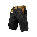 Short cargo homme de travail à poches, huit coloris, du S au 5XL, noir
