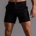 Short homme décontracté à poches, quatre coloris, du M au 3XL, noir