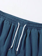 Short en velours côtelé homme, coupe ample, du XS au 4XL