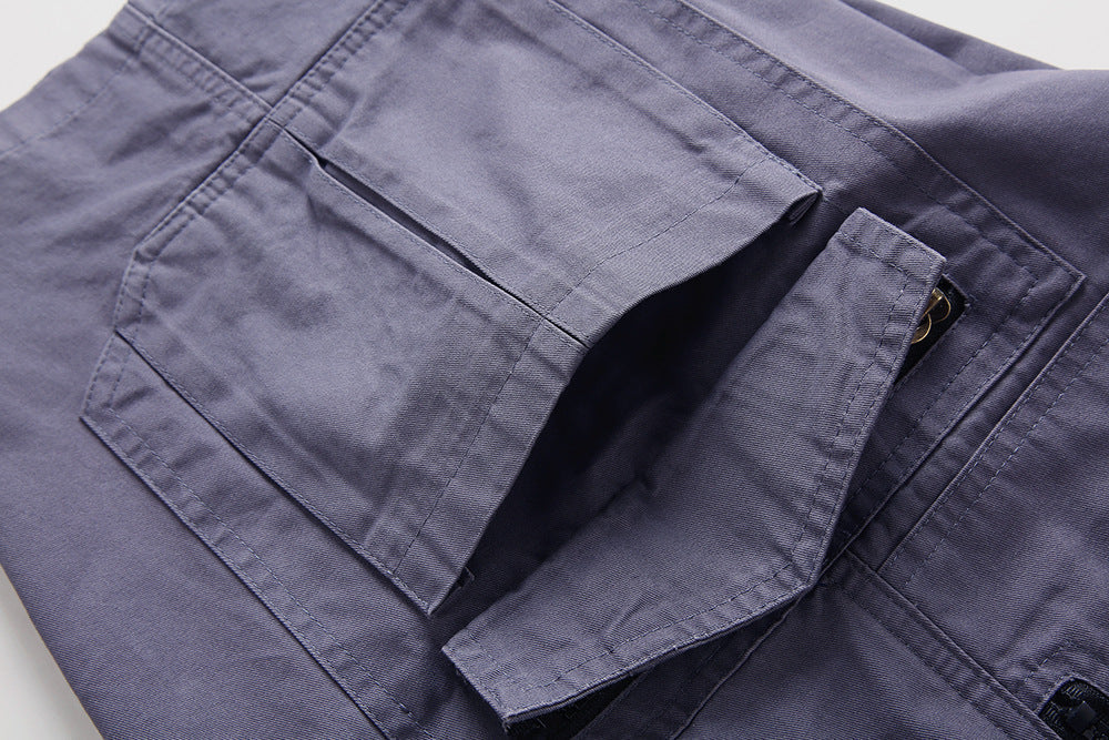 Short tactique homme multipoches, taille ajustable, du S au 5XL