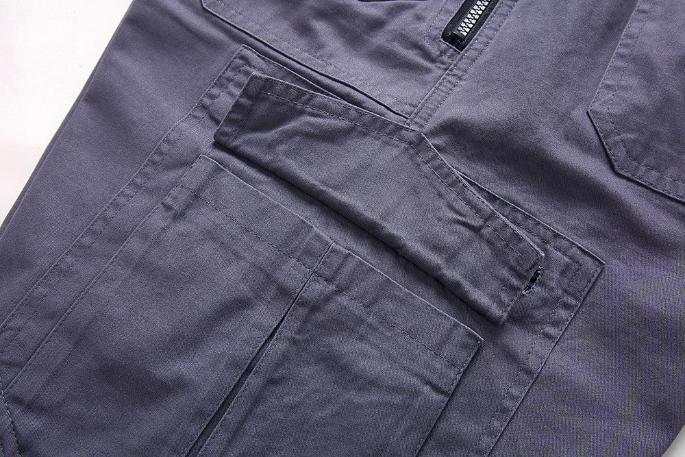Short tactique homme multipoches, taille ajustable, du S au 5XL