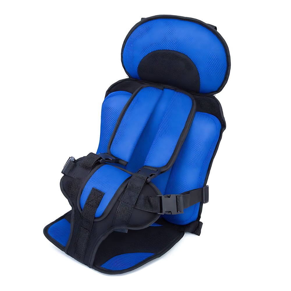 Siège auto enfant modulable, de 6 mois à 12 ans, bleu