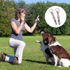 Sifflet à ultrasons pour chien, fréquence réglable, porte-clé