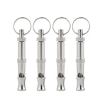 Sifflet à ultrasons pour chien, fréquence réglable, porte-clé