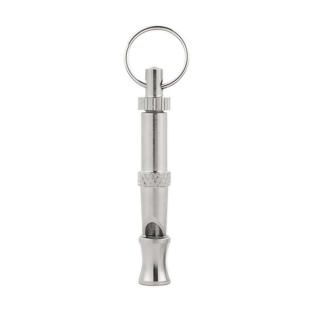 Sifflet à ultrasons pour chien, fréquence réglable, porte-clé