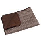 Tapis rafraîchissant pour chien et chat, cinq coloris, du XS au XL, café