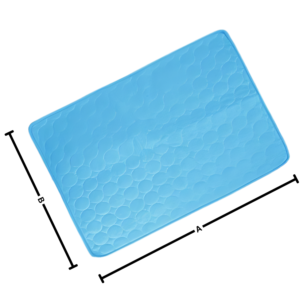 Tapis rafraîchissant pour chien et chat, cinq coloris, du XS au XL