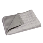 Tapis rafraîchissant pour chien et chat, cinq coloris, du XS au XL, gris