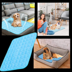 Tapis rafraîchissant pour chien et chat, cinq coloris, du XS au XL
