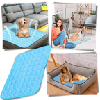 Tapis rafraîchissant pour chien et chat, cinq coloris, du XS au XL