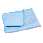 Tapis rafraîchissant pour chien et chat, cinq coloris, du XS au XL, bleu clair