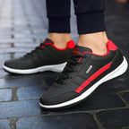Baskets orthopédiques homme à lacets, semelle antidérapante