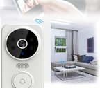 Sonnette vidéo connectée WiFi avec caméra HD et interphone