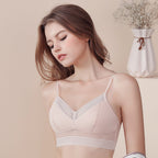 Soutien-gorge invisible dos nu en U, noir, blanc ou beige, beige