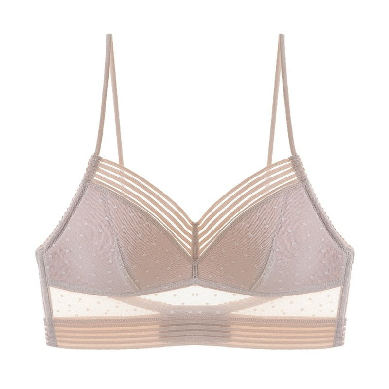Soutien-gorge invisible dos nu en U, noir, blanc ou beige