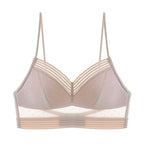 Soutien-gorge invisible dos nu en U, noir, blanc ou beige