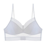 Soutien-gorge invisible dos nu en U, noir, blanc ou beige