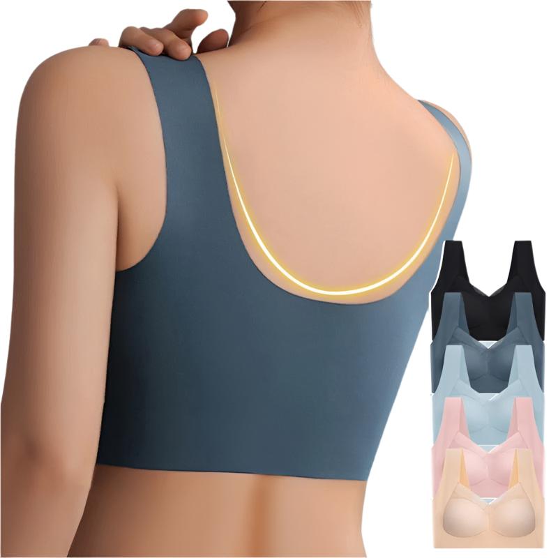 Soutien-gorge sans couture femme, cinq coloris, du L au 3XL