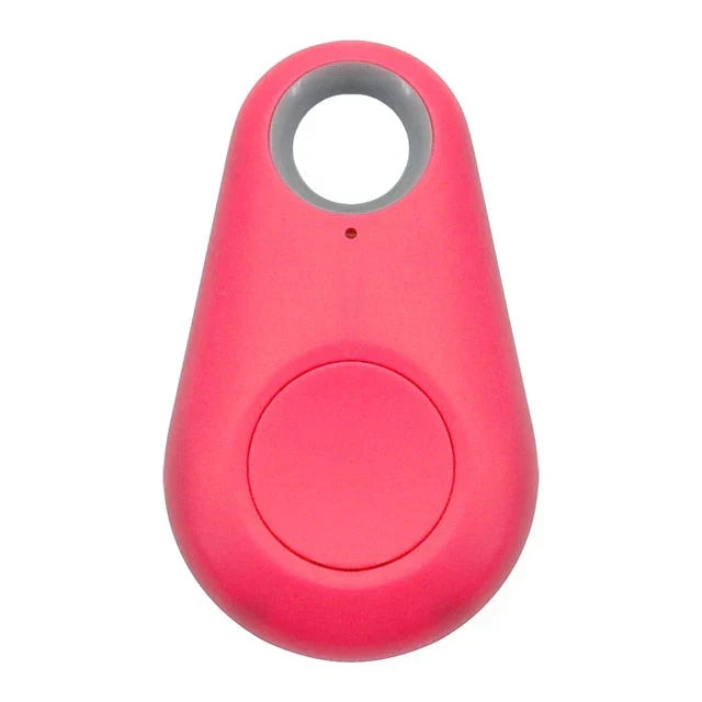 Traceur Bluetooth anti-perte pour chien ou chat, portée 20 m, rose