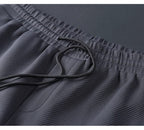 Survêtement homme veste zippée et pantalon ajusté, noir ou bleu