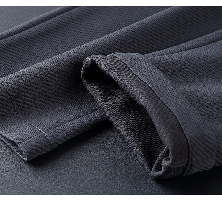 Survêtement homme veste zippée et pantalon ajusté, noir ou bleu
