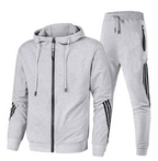 Survêtement homme à poches, six coloris, du XS au 4XL, gris